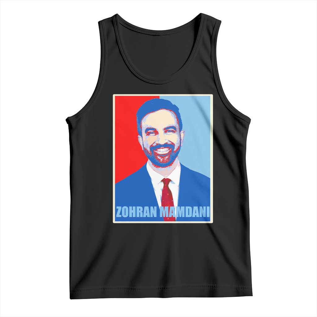 Zohran Madamni Tank Top for New York Mayor TS02 Black Print Your Wear