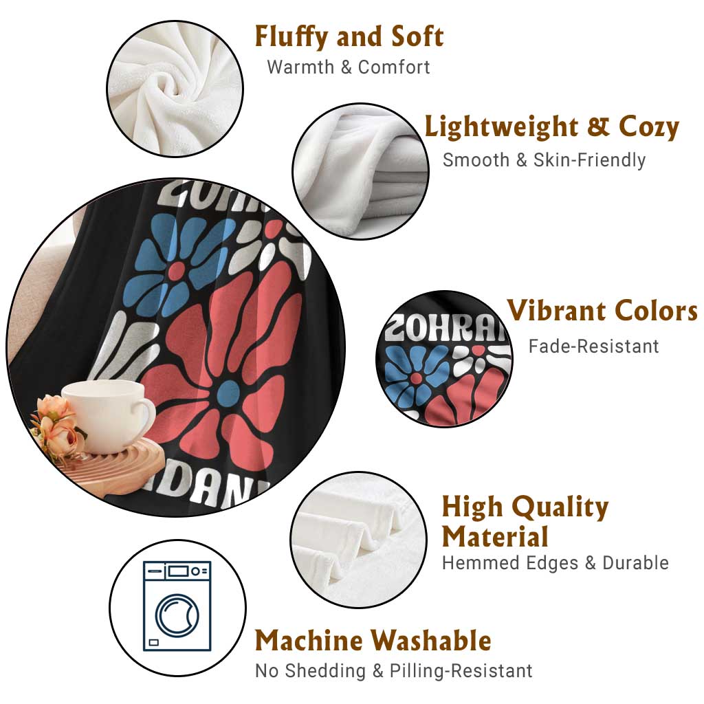 Zohran Madamni We The People Throw Blanket New York City TS02 Print Your Wear