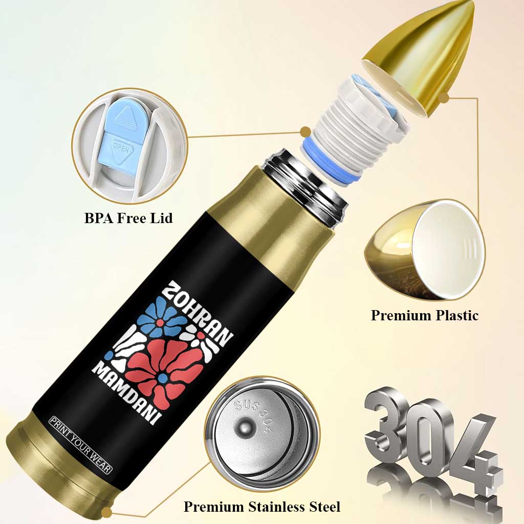 Zohran Madamni We The People Bullet Tumbler New York City TS02 Print Your Wear