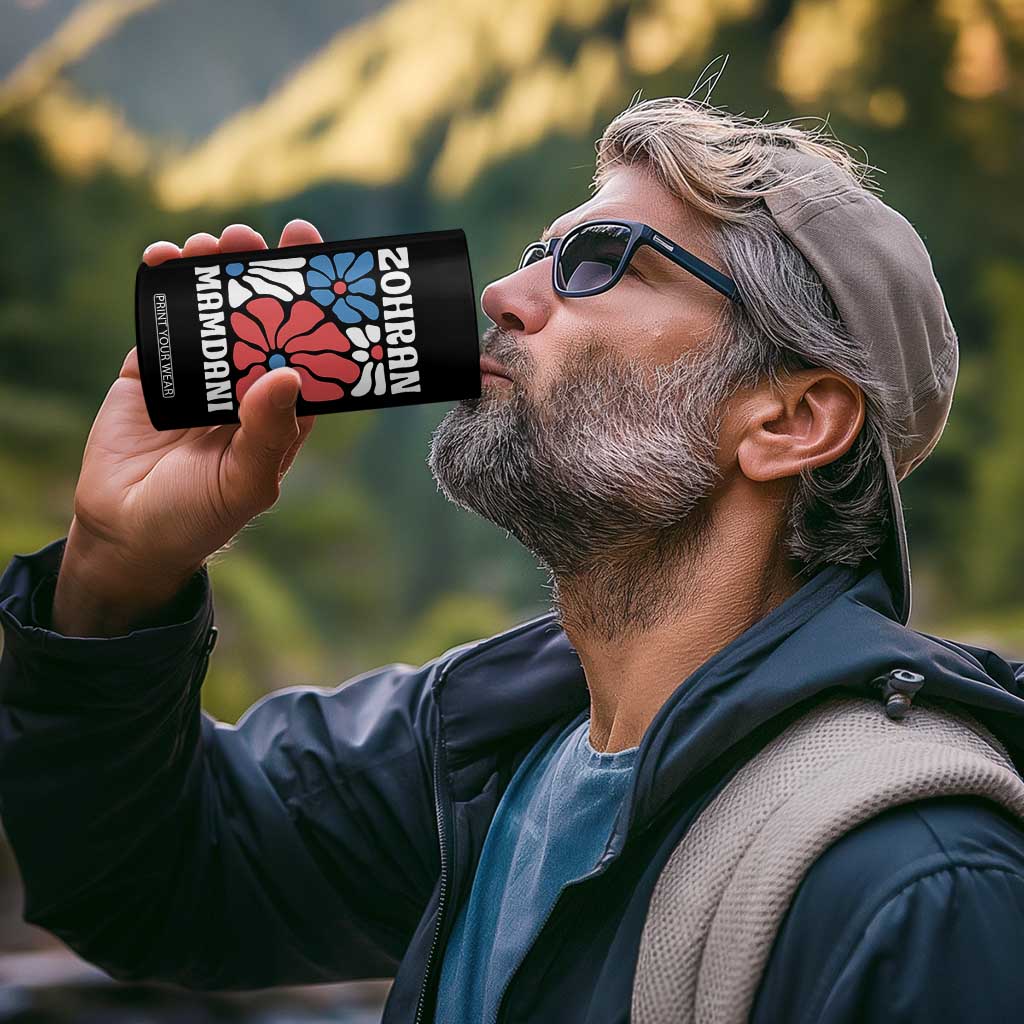 Zohran Madamni We The People 4 in 1 Can Cooler Tumbler New York City TS02 Print Your Wear