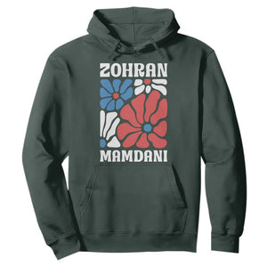 Zohran Madamni We The People Hoodie New York City TS02 Dark Forest Green Print Your Wear