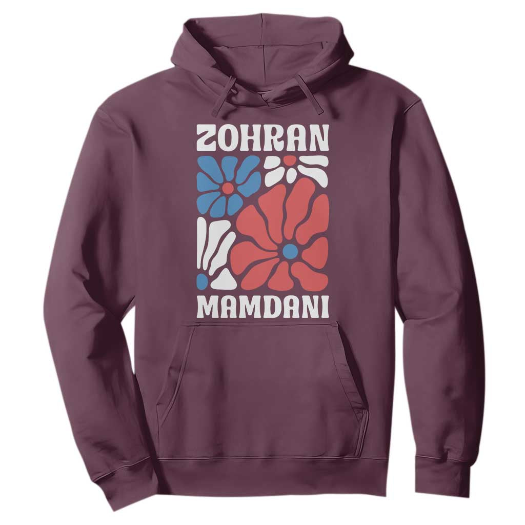 Zohran Madamni We The People Hoodie New York City TS02 Maroon Print Your Wear