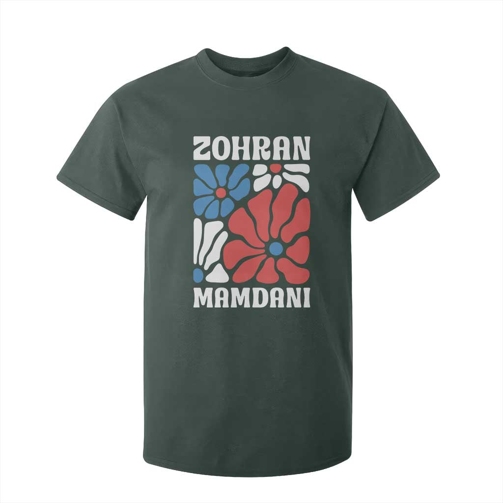 Zohran Madamni We The People T Shirt For Kid New York City TS02 Dark Forest Green Print Your Wear