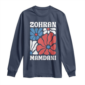 Zohran Madamni We The People Long Sleeve Shirt New York City TS02 Navy Print Your Wear