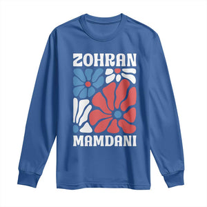 Zohran Madamni We The People Long Sleeve Shirt New York City TS02 Royal Blue Print Your Wear