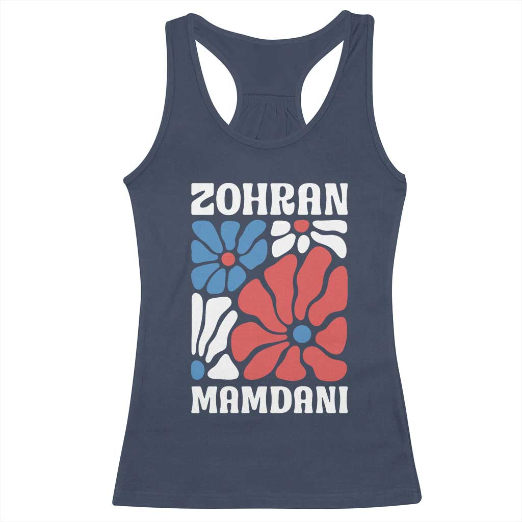 Zohran Madamni We The People Racerback Tank Top New York City TS02 Navy Print Your Wear
