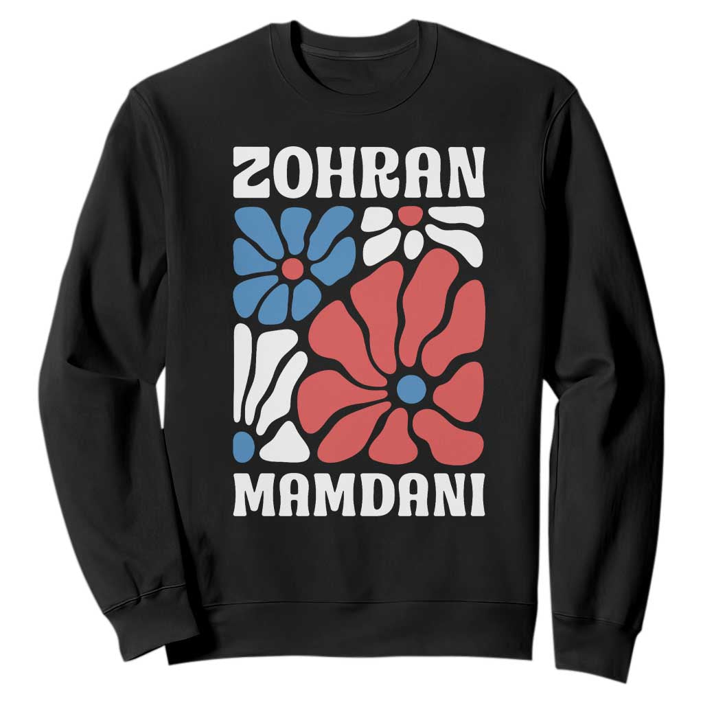 Zohran Madamni We The People Sweatshirt New York City TS02 Black Print Your Wear