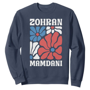 Zohran Madamni We The People Sweatshirt New York City TS02 Navy Print Your Wear