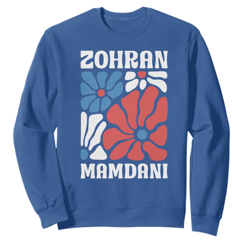 Zohran Madamni We The People Sweatshirt New York City TS02 Royal Blue Print Your Wear
