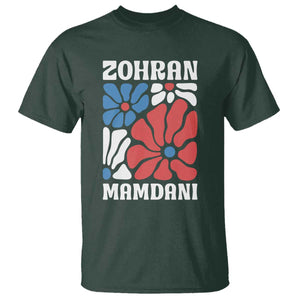 Zohran Madamni We The People T Shirt New York City TS02 Dark Forest Green Print Your Wear