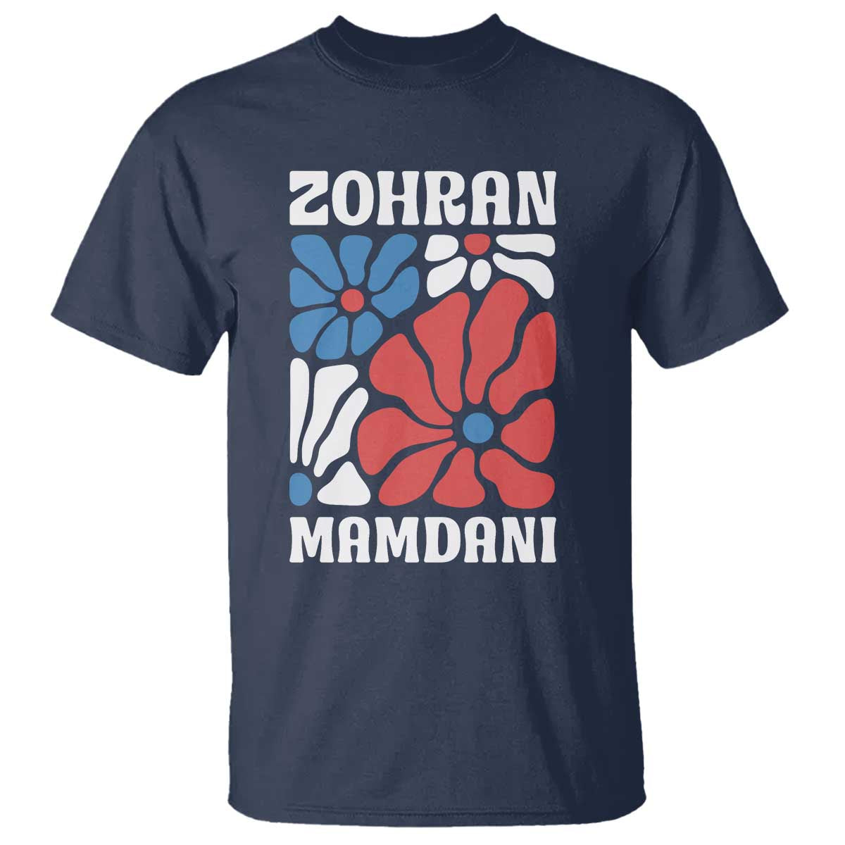 Zohran Madamni We The People T Shirt New York City TS02 Navy Print Your Wear