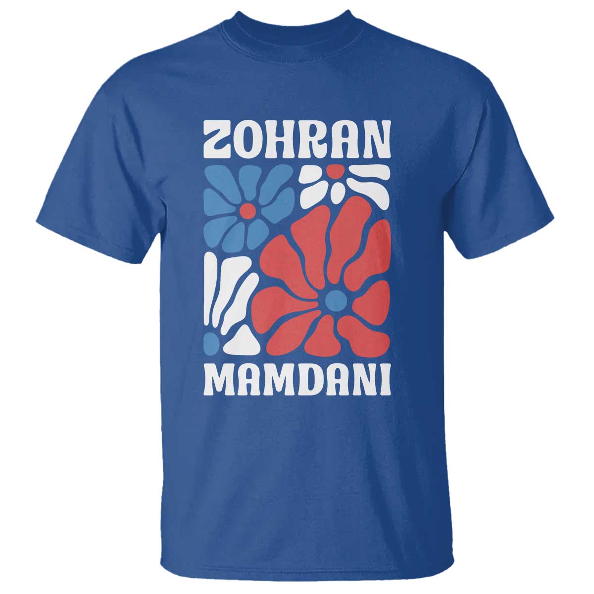 Zohran Madamni We The People T Shirt New York City TS02 Royal Blue Print Your Wear