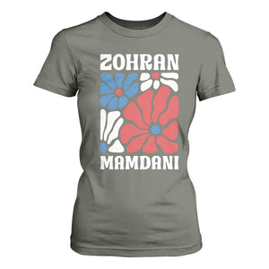 Zohran Madamni We The People T Shirt For Women New York City TS02 Military Green Print Your Wear