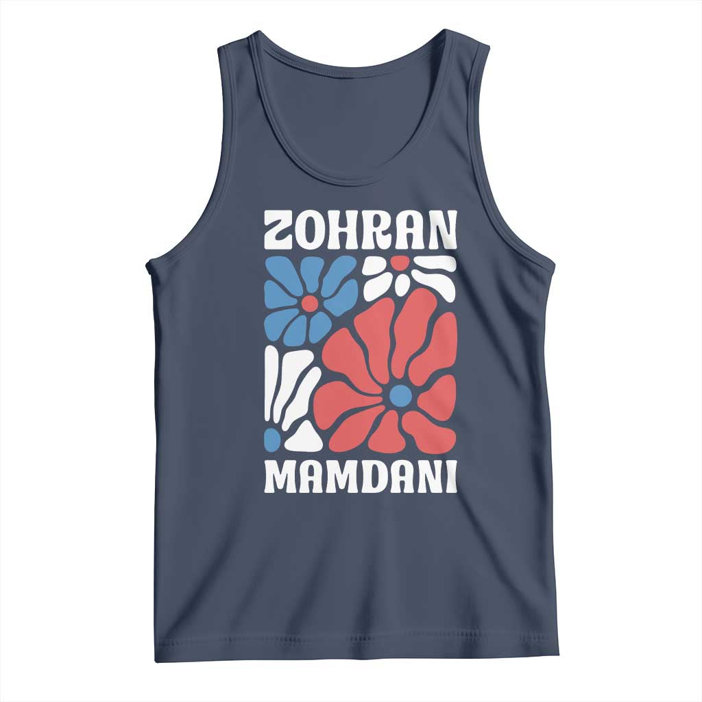 Zohran Madamni We The People Tank Top New York City TS02 Navy Print Your Wear