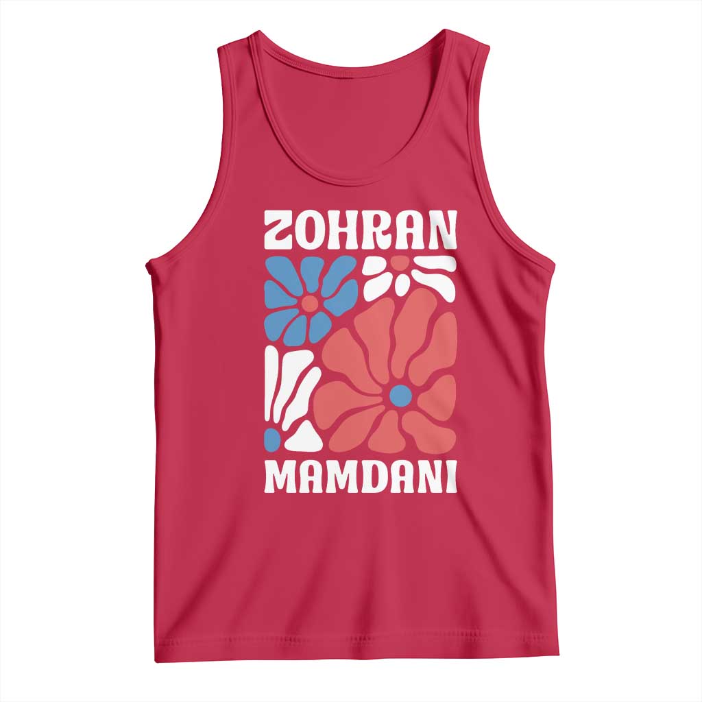 Zohran Madamni We The People Tank Top New York City TS02 Red Print Your Wear