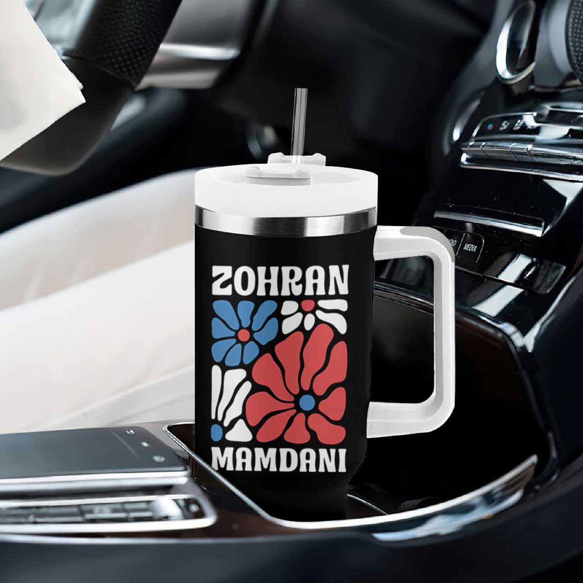 Zohran Madamni We The People Tumbler With Handle New York City TS02 Print Your Wear