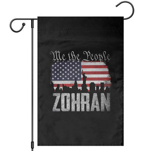Zohran Mamdani Groovy Flowers Garden Flag Retro Style TS02 Black Print Your Wear