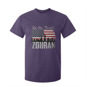 Zohran Mamdani Groovy Flowers T Shirt For Kid Retro Style TS02 Purple Print Your Wear