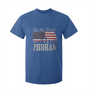 Zohran Mamdani Groovy Flowers T Shirt For Kid Retro Style TS02 Royal Blue Print Your Wear