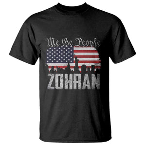 Zohran Mamdani Groovy Flowers T Shirt Retro Style TS02 Black Print Your Wear