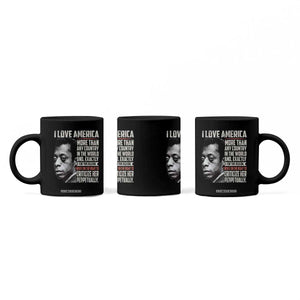James Baldwin American Patriotic Coffee Mug I Love America More Than Any Country TS02 Print Your Wear