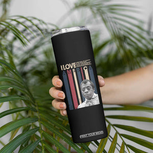 James Baldwin American Patriotic Skinny Tumbler I Love America More Than Any Country Retro TS02 Print Your Wear