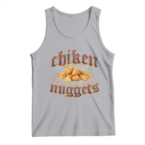 Chicken Nuggets Tank Top Heavy Metal World Tour Hardcore Music TS02 Athletic Heather Print Your Wear