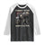 Skeleton Meme Raglan Shirt Tummy Ache Survivor Funny Cool Edgy Hard Cringe TS02 Black White Print Your Wear
