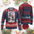 Funny Raccoon Meme Knit Sweatshirt Idk How Much Longer I Can Slay TS02 Burgundy Print Your Wear