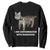 Funny Cat Meme Sweatshirt I Am Contaminated With Radiation Humorous Oddly Specific TS02 Black Print Your Wear