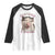 Funny Cat Meme Raglan Shirt Certified Freak Eat Cement Cursed Cat TS02 White Black Print Your Wear