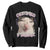 Funny Cat Meme Sweatshirt Certified Freak Eat Cement Cursed Cat TS02 Black Print Your Wear