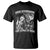 Funny Alpha Wolf Meme T Shirt Hide Your Wife The Alpha Is Here Humorous Cringe TS02 Black Print Your Wear