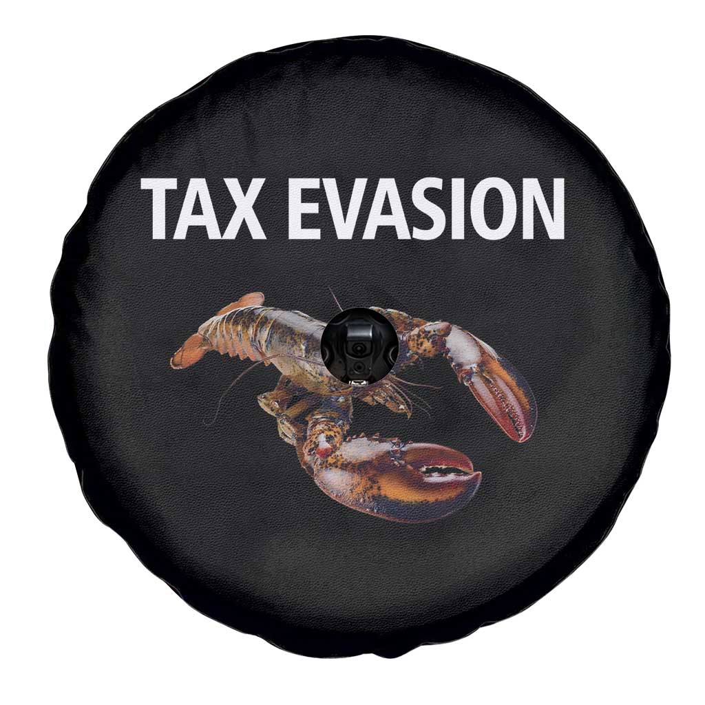 Funny Tax Evasion Lobster Spare Tire Cover Sarcasm Oddly Specific Meme TS02 Print Your Wear