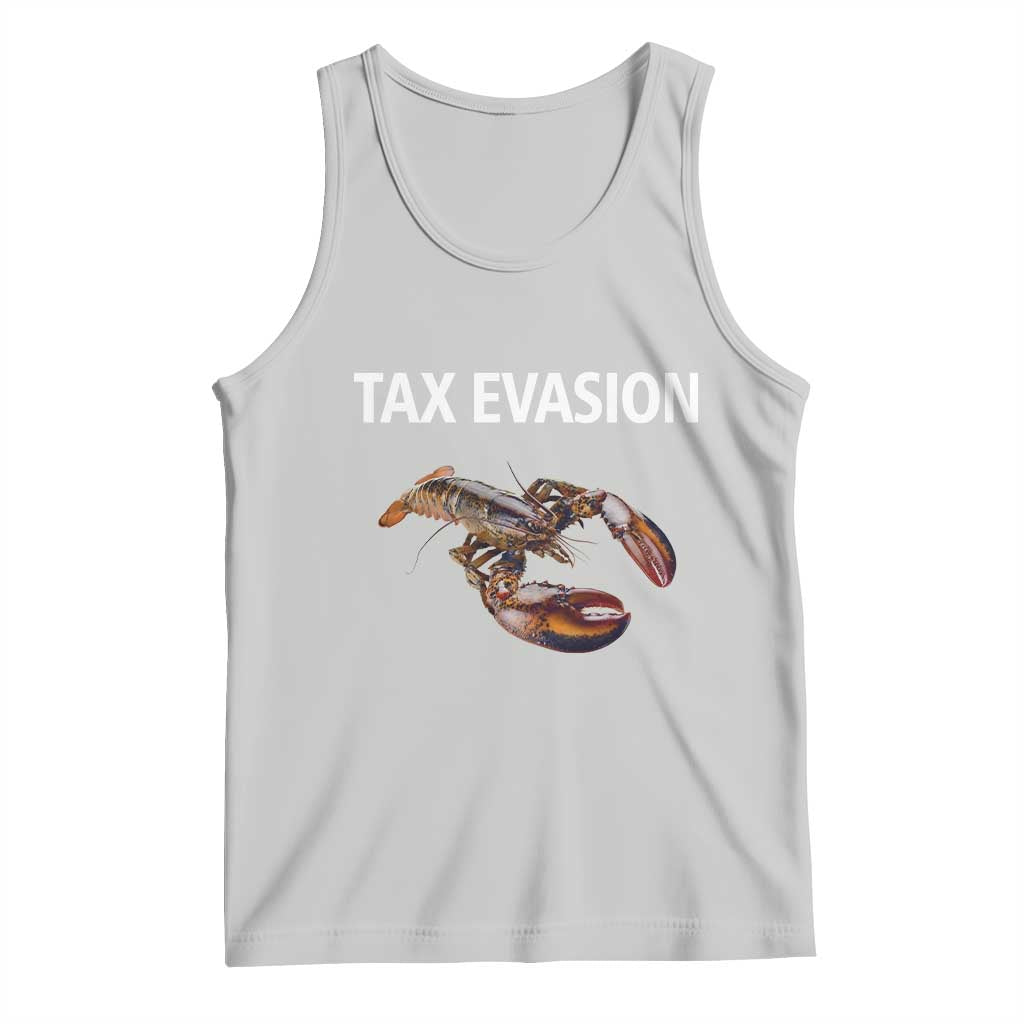 Funny Tax Evasion Lobster Tank Top Sarcasm Oddly Specific Meme TS02 Ash Print Your Wear