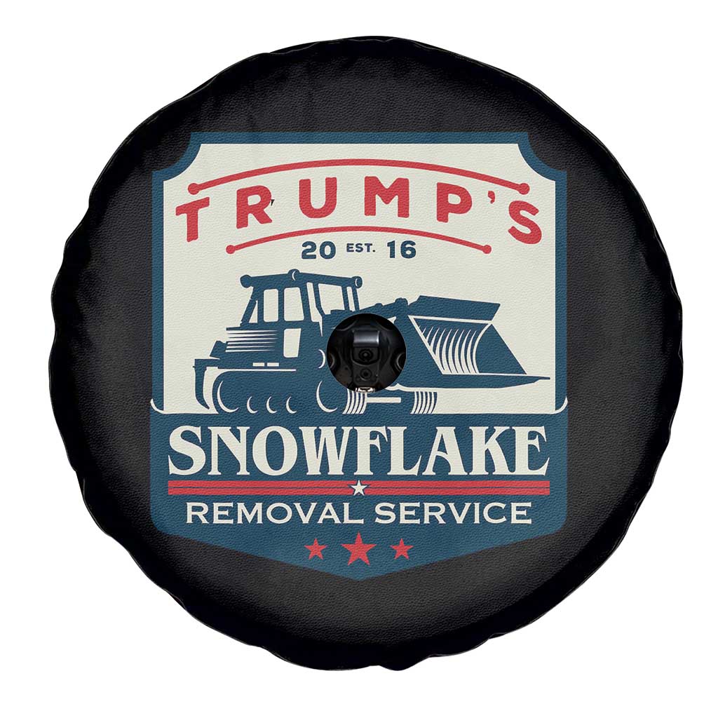 Trump Snowflake Removal Service Spare Tire Cover Funny Sarcastic Politics TS02 Print Your Wear