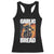 Skeleton Meme Racerback Tank Top Garlic Bread Flaming Biker On Fire Funny Edgy Hard Cringe TS02 Black Print Your Wear
