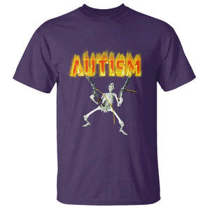 Autism Skeleton T Shirt Funny Oddly Specific Dank Meme TS02 Purple Print Your Wear
