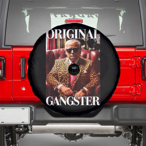 Trump Original Gangster Spare Tire Cover Funny Daddy Political Satire TS02 Black Print Your Wear
