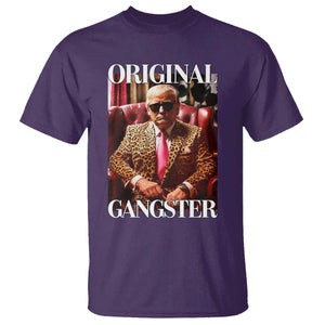 Trump Original Gangster T Shirt Funny Daddy Political Satire TS02 Purple Print Your Wear
