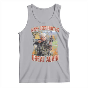 Trump Deer Hunting Tank Top Make Deer Hunting Great Again Trump TS02 Athletic Heather Print Your Wear