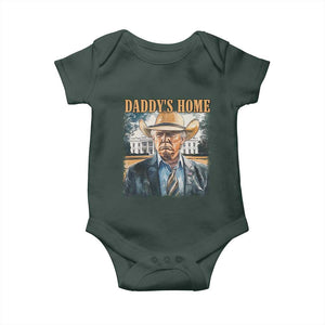 Trump Cowboy Baby Onesie Western Daddy's Home Take America Back Retro Throwback TS02 Print Your Wear