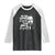 MLK Inspirational Quotes Raglan Shirt The Time Always Right To Do What Is Right TS02 Black White Print Your Wear