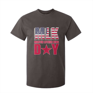 MLK Day T Shirt For Kid Martin Luther King Jr American Civil Rights Leader TS02 Dark Chocolate Print Your Wear