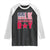 MLK Day Raglan Shirt Martin Luther King Jr American Civil Rights Leader TS02 Black White Print Your Wear