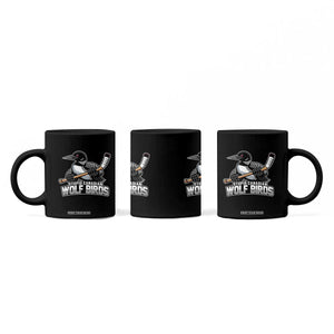 Stupid Canadian Wolf Birds Coffee Mug Funny Common Loon Viral Hockey Romance TS02 Print Your Wear