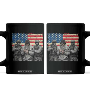 Captured Dictator Maduro Coffee Mug Special Forces Justice Operation American Flag TS02 Black Print Your Wear