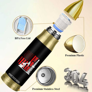 Drill Baby Drill American Flag Bullet Tumbler Distressed Oil Rig Oildfield Energy Industry TS02 Print Your Wear
