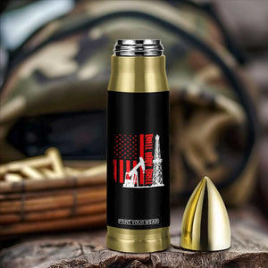Drill Baby Drill American Flag Bullet Tumbler Distressed Oil Rig Oildfield Energy Industry TS02 Print Your Wear