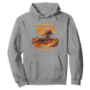 Legendary 1966 Year of the Fire Horse Hoodie Fiery 2026 Zodiac Birthday Gift TS02 Sport Gray Print Your Wear